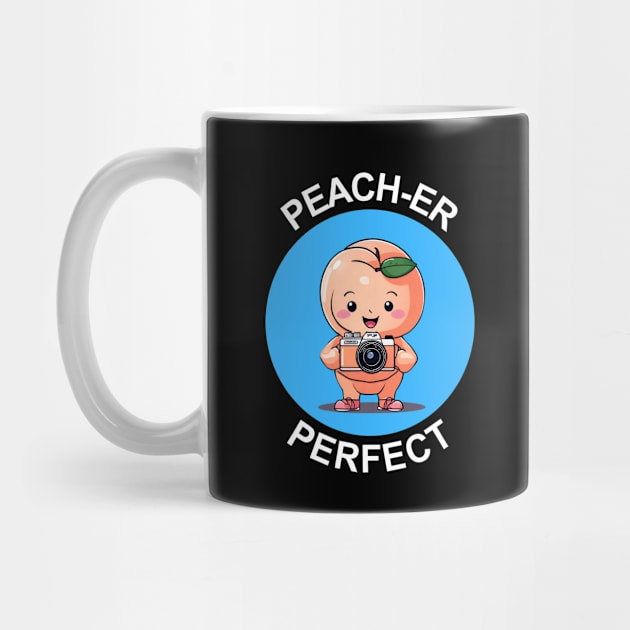 Peach-Er Perfect | Photography Pun by Allthingspunny